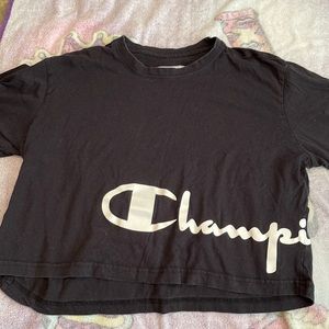 Large champion crop top